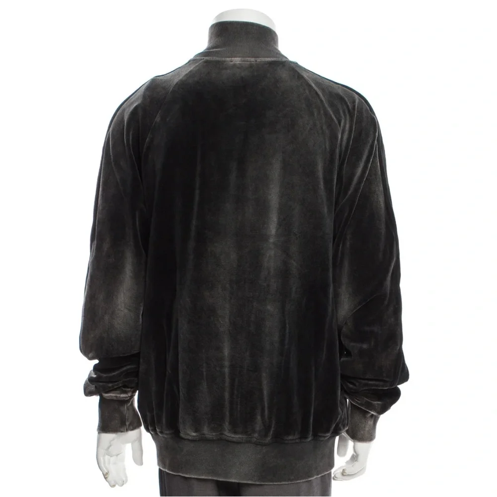 Diesel Washed Black Velour Jacket - Picture 3 of 3
